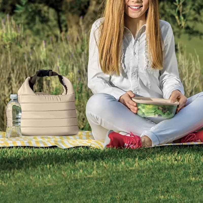 Guzzini HANDY ON THE GO Torba Termiczna z Pojemnikiem na Lunch / Zielona