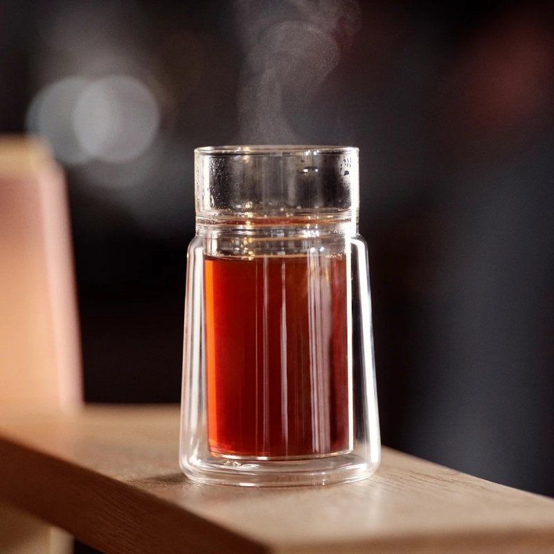 Jacob Jensen THERMAL Szklanka Termiczna z Podwójnymi Ściankami 330 ml / Zielona