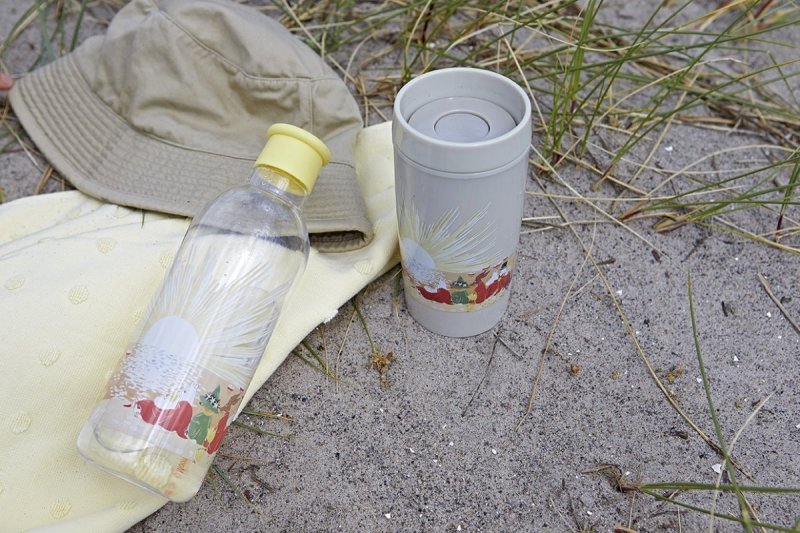 RIG-TIG by Stelton DRINK-IT Butelka do Wody 750 ml MUMINKI / Czerwona