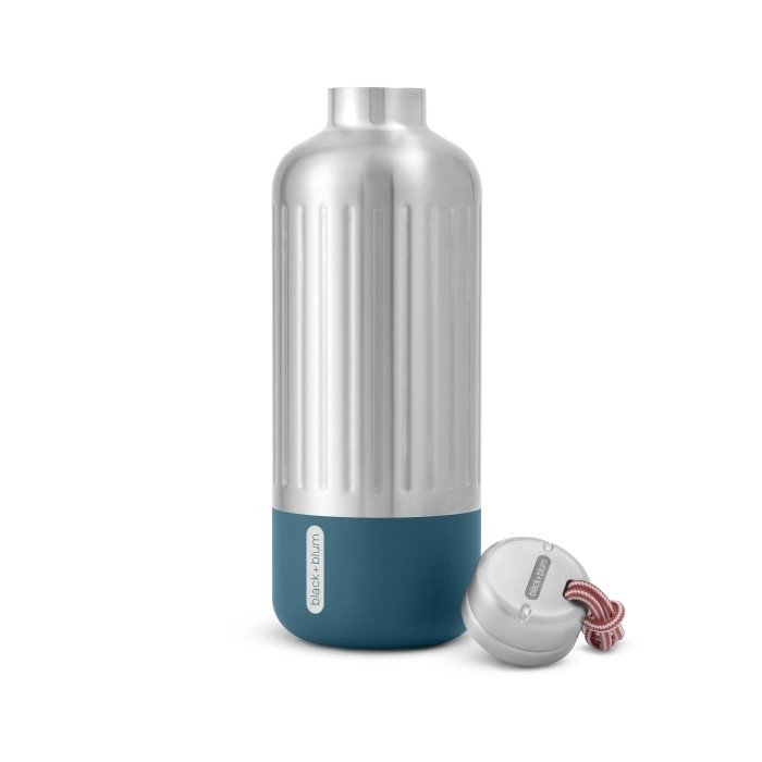 black+blum EXPLORER Stalowa Butelka Termiczna do Wody 850 ml / Morska