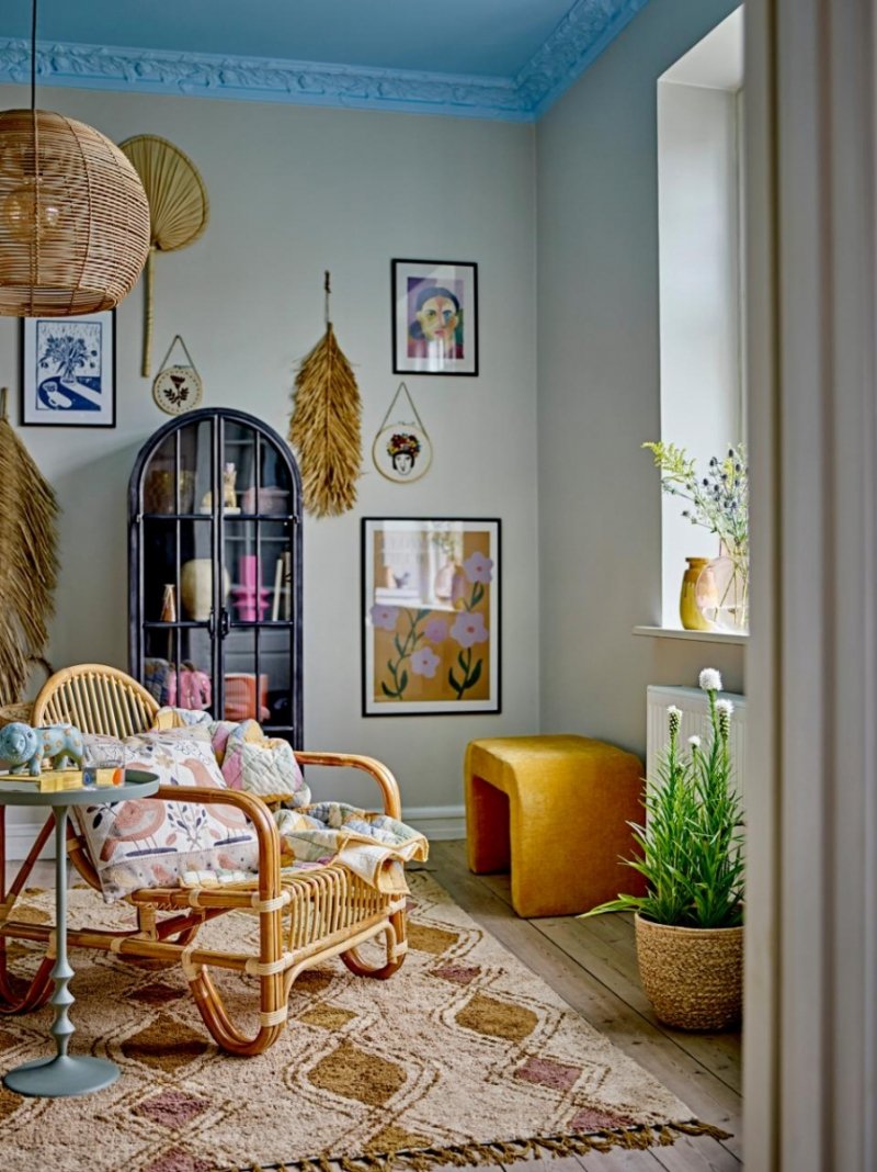Bloomingville BAAL Fotel Rattanowy / Naturalny