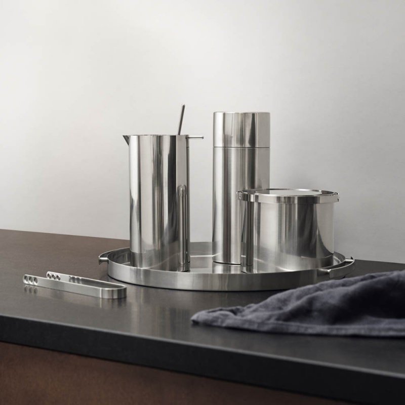 Stelton CYLINDA Kubełek na Lód 1 l + Szczypce