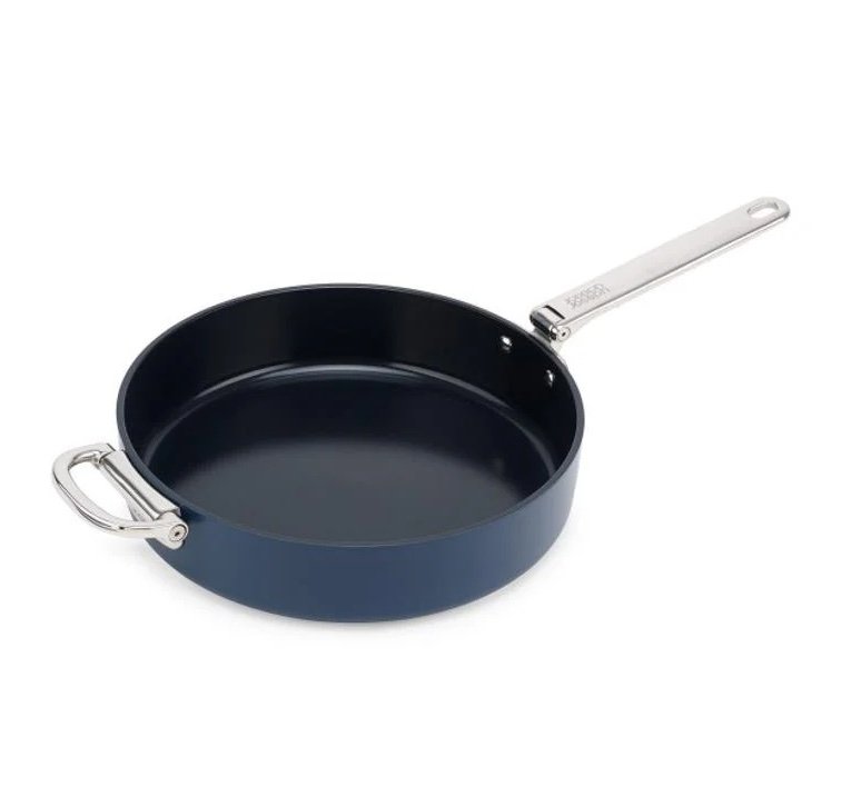Joseph Joseph SPACE Patelnia ze Składanym Uchwytem 28 cm / Granatowa
