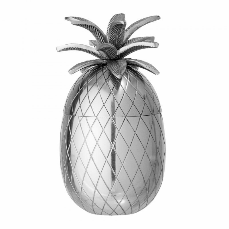 Bloomingville YUICHI Pojemnik na Lód - Ananas / Srebrny