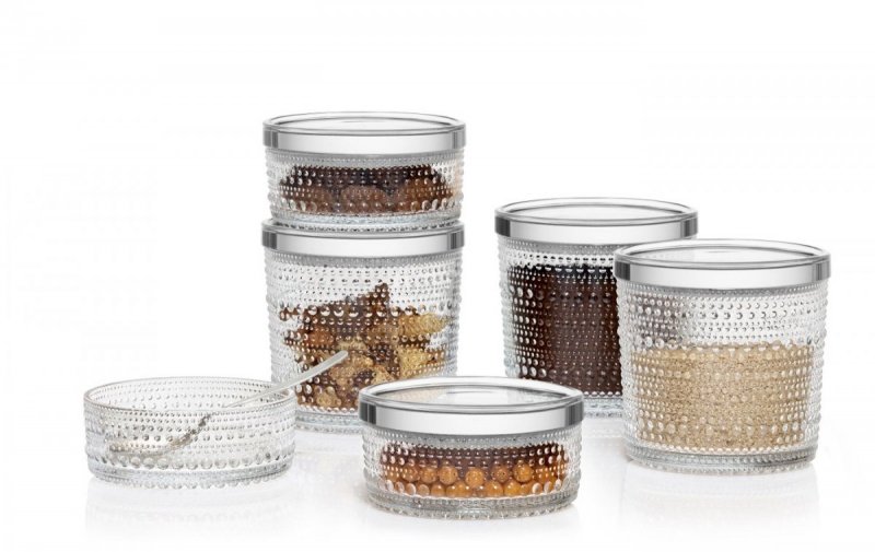 Iittala KASTEHELMI Pojemnik Kuchenny z Pokrywką / Beżowy