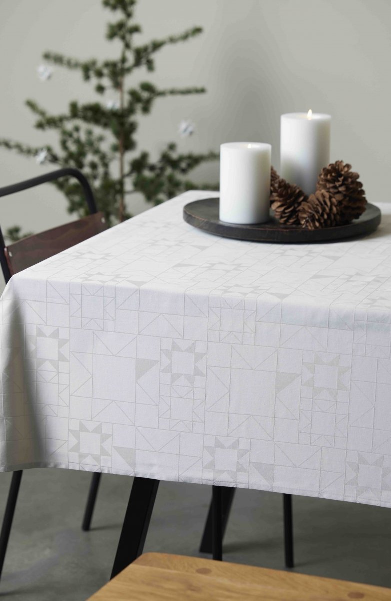 Sodahl CHRISTMAS STAR Obrus Świąteczny 140x220 cm Beżowy