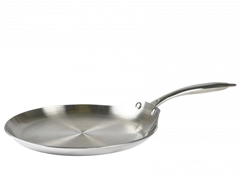 Blomsterbergs KITCHEN Stalowa Patelnia do Naleśników 26 cm