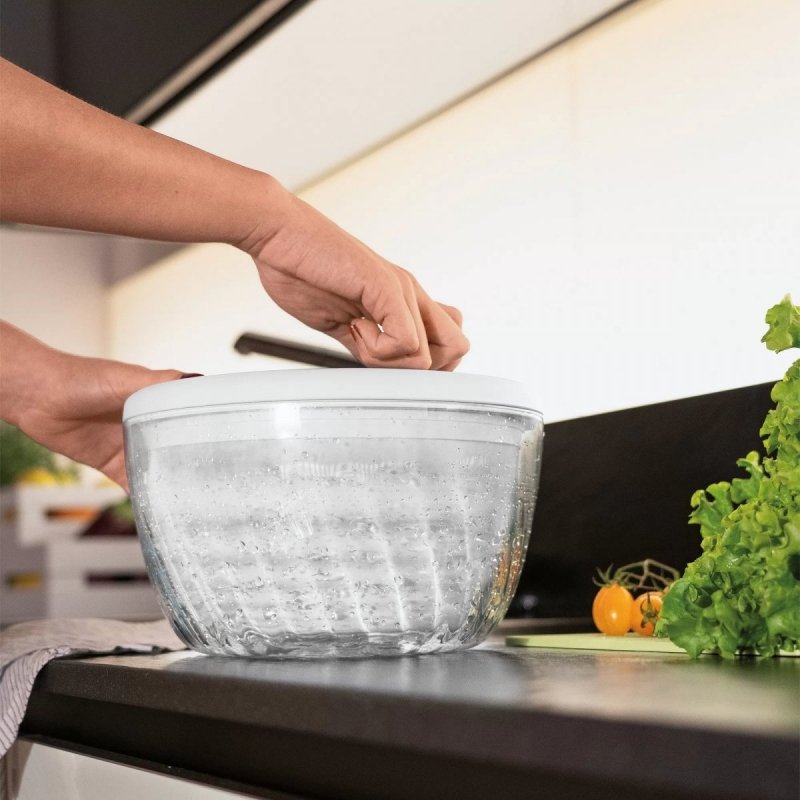 Guzzini KITCHEN Wirówka - Suszarka do Sałaty z Miską / Biała
