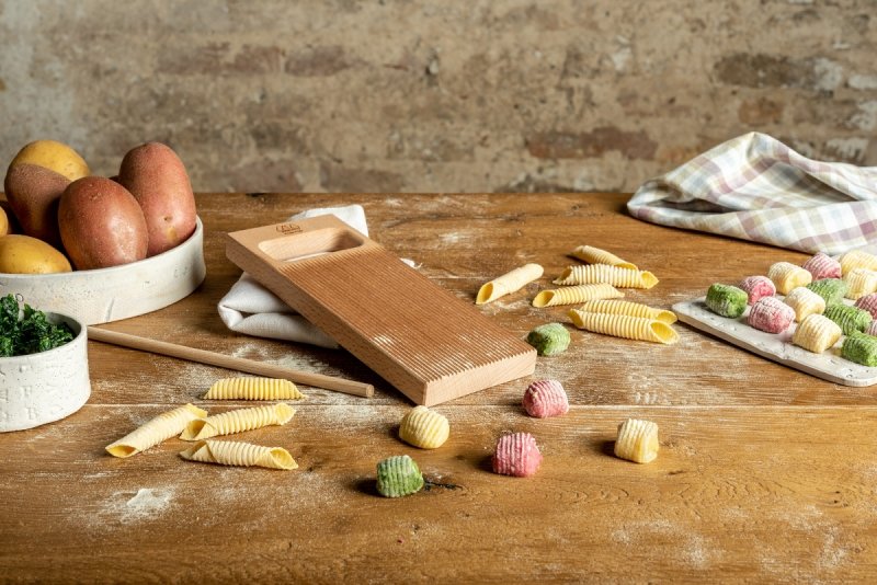 Marcato CLASSIC LINE Deska do Gnocchi z Wałkiem / Drewniana