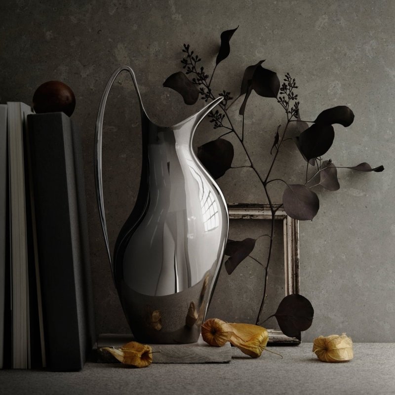 Georg Jensen HENNING KOPPEL Stalowy Dzbanek 0,75 l