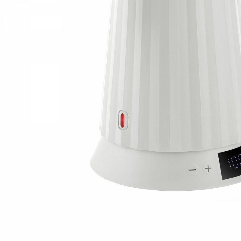 Alessi PLISSE Czajnik Elektryczny 1,7 l z Regulacją Temperatury / Biały