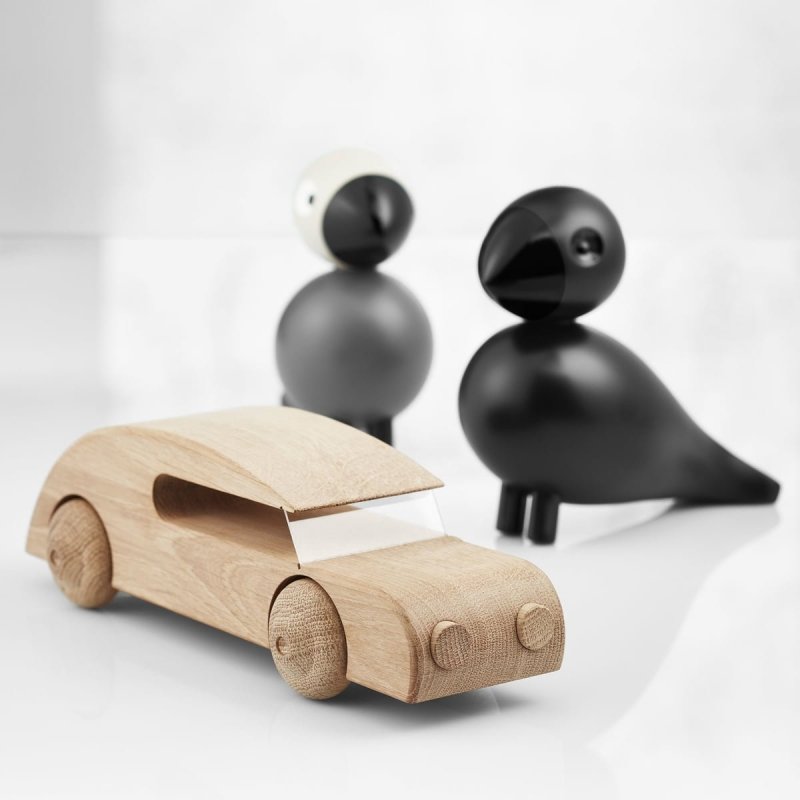 Kay Bojesen SONGBIRD Ptaszek Drewniany RAVEN / Czarny