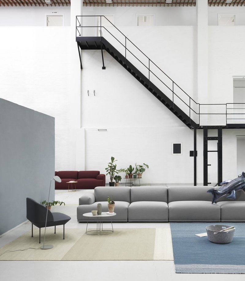 Muuto VARJO Dywan Wełniany 170x240 cm Ciemnozielony