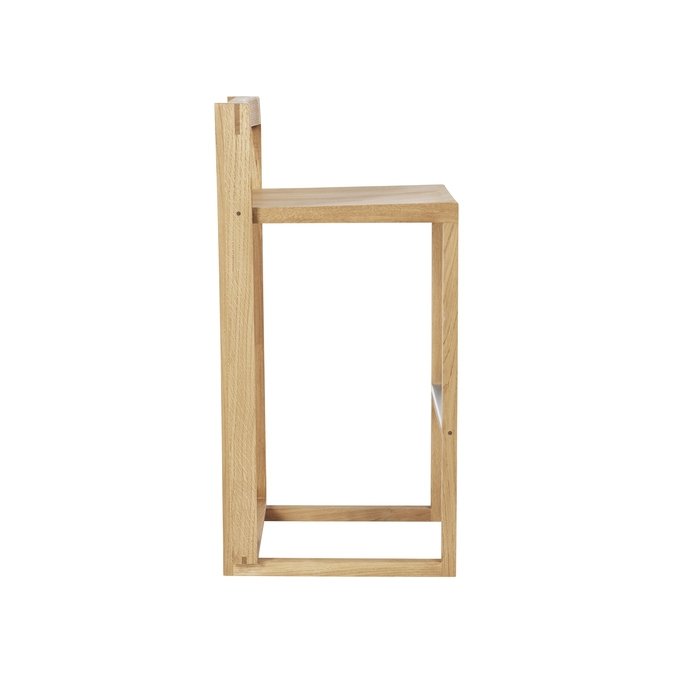 Kristina dam studio OUTLINE Krzesło Barowe 95 cm Hoker / Dąb Naturalny