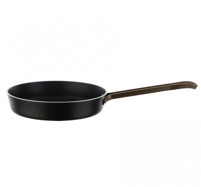 Alessi EDO Patelnia 24 cm z Powłoką Nieprzywierającą - Czarna