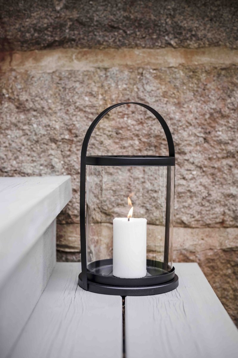 Scandinavia SCANDI Latarnia / Lampion 30 cm Czarny