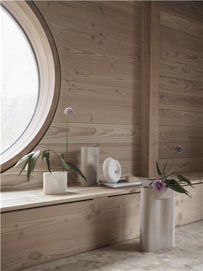 Muuto RIDGE Wazon do Kwiatów 17 cm Beżowy