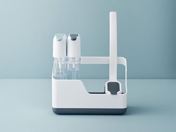 RIG-TIG by Stelton SINK CADDY Dozownik do Mydła, Płynu Naczyń - Biały/Zielony