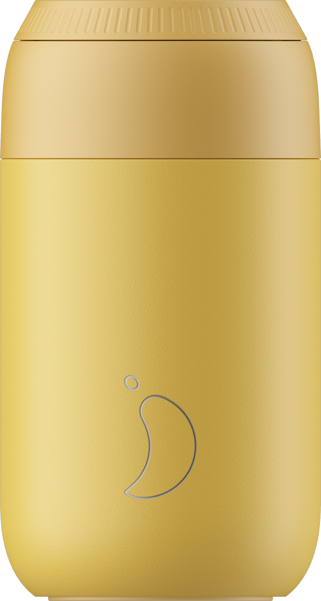 Chilly's SERIES 2 Kubek Termiczny 340 ml Żółty