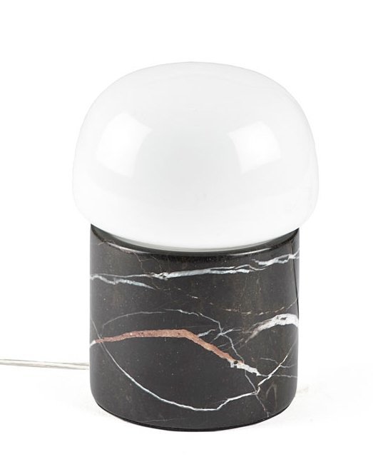 Villa Collection MARBLE Marmurowa Lampa Stołowa / Brązowy Marmur