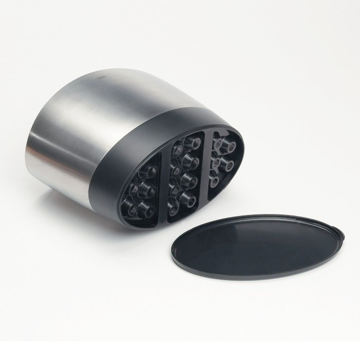 Oxo GOOD GRIPS Stalowy Ociekacz na Sztućće i Akcesoria Kuchenne