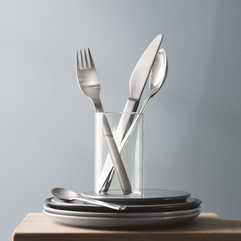 Georg Jensen NEW YORK Zestaw Sztućców 24 El. / Srebrne Matowe