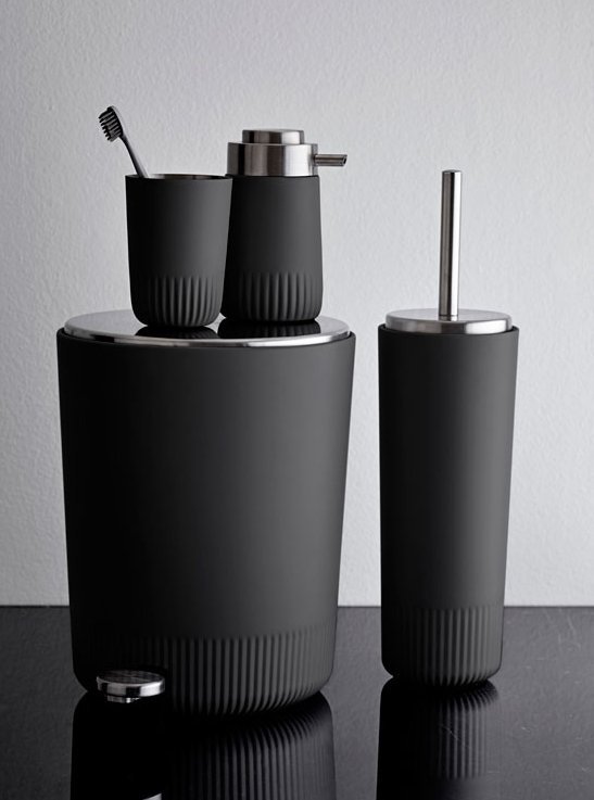 Sodahl PLISSE Dozownik do Mydła 500 ml Czarny Ash