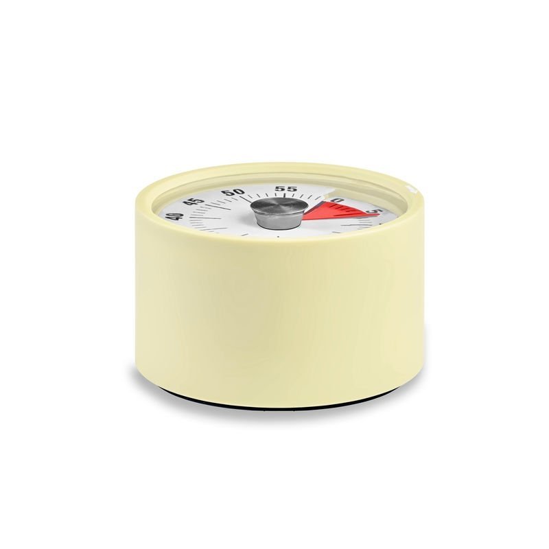 Ade KITCHEN Minutnik z Magnesem 6 cm Kremowy