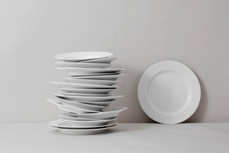 Lyngby Porcelain RHOMBE Cukiernica Biała