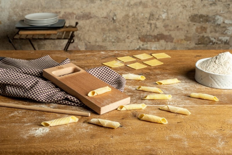 Marcato CLASSIC LINE Deska do Gnocchi z Wałkiem / Drewniana
