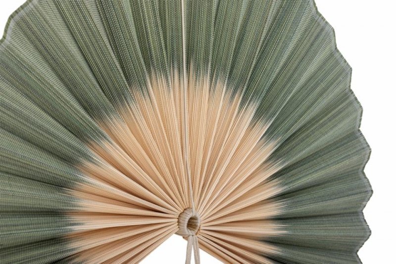 Bloomingville JAIME Dekoracja Ściena - Wachlarz 75 cm / Zielony