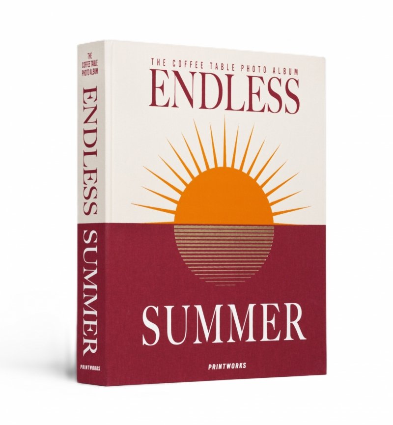Printworks PHOTO Album do Zdjęć / Endless Summer Maroon XL