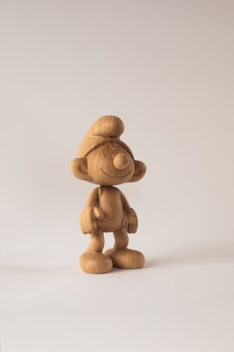 boyhood SMURFS Figurka Drewniana Smerfa / Dąb Naturalny