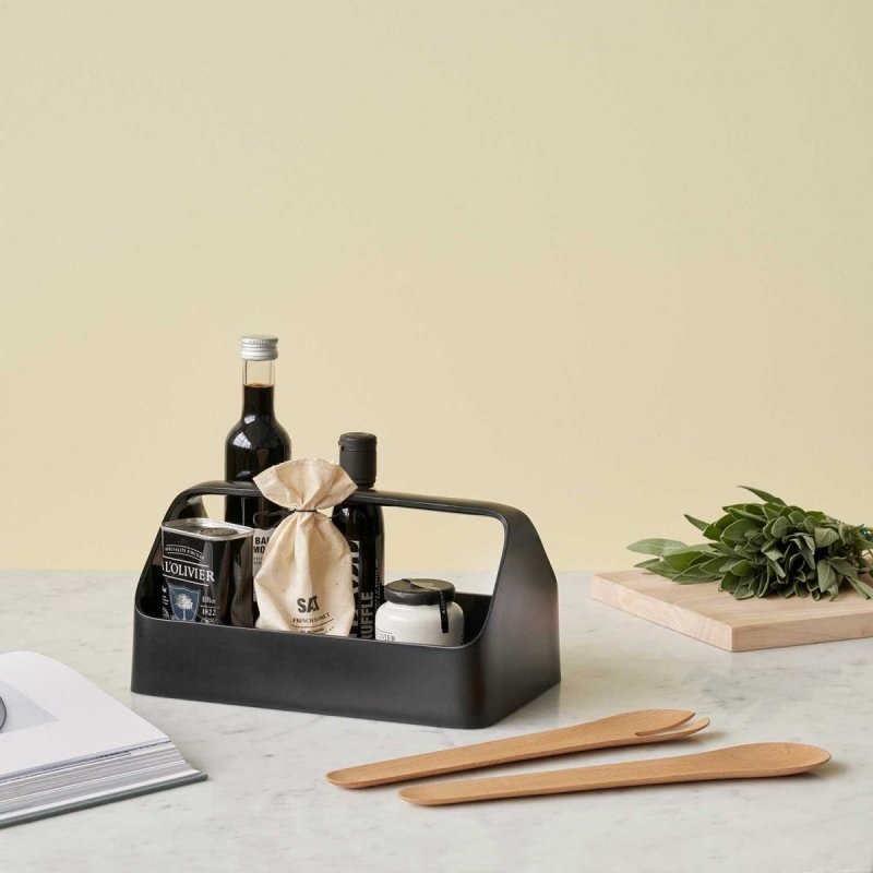 RIG-TIG by Stelton HANDY-BOX Organizer - Pojemnik Kuchenny - Czarny