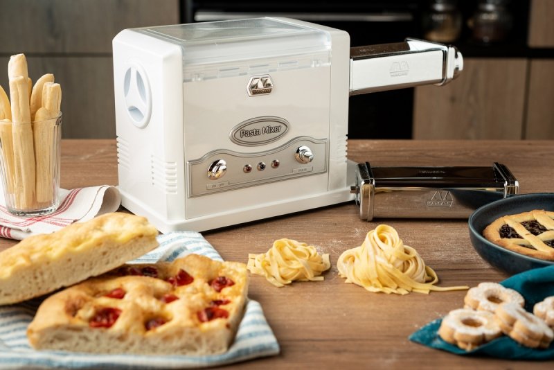 Marcato PASTA FRESCA Elektryczna Maszynka - Mikser / Zestaw do Robienia Makaronu
