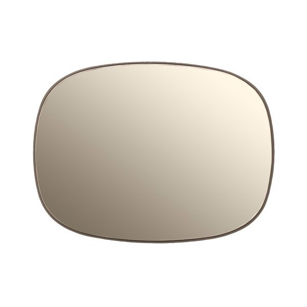 Muuto FRAMED Lustro Ścienne S - Taupe / Tafla Taupe