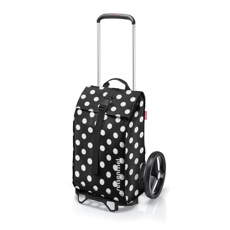 Reisenthel CITYCRUISER Wózek na Zakupy / Dots - Czarny w Białe Kropki