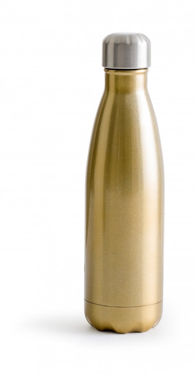 Sagaform TO GO Stalowa Butelka Termiczna 500 ml Złota