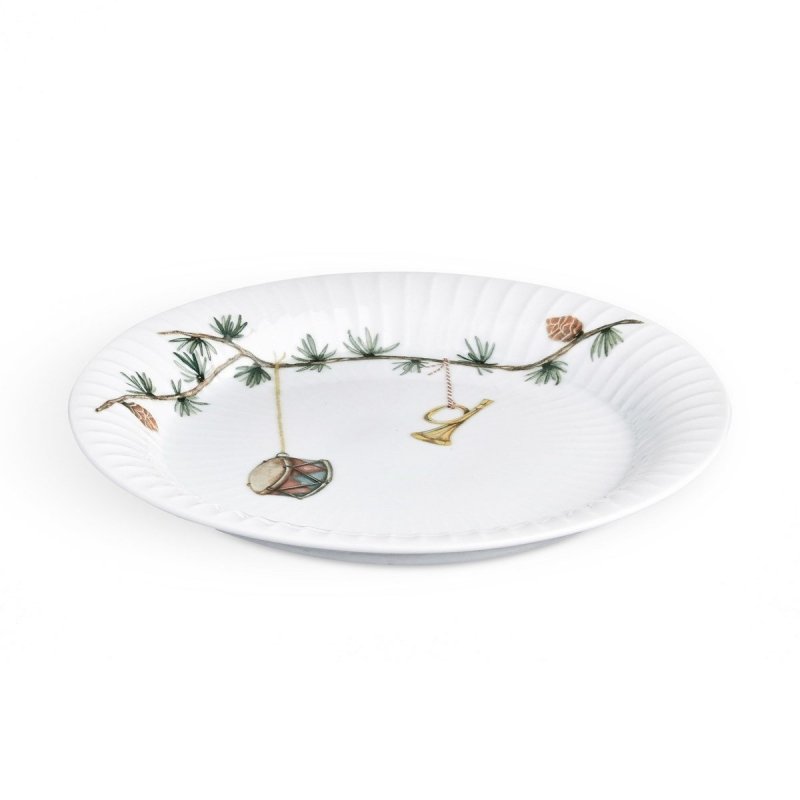 Kähler HAMMERSHØI CHRISTMAS Talerz Świąteczny 19 cm / Deserowy