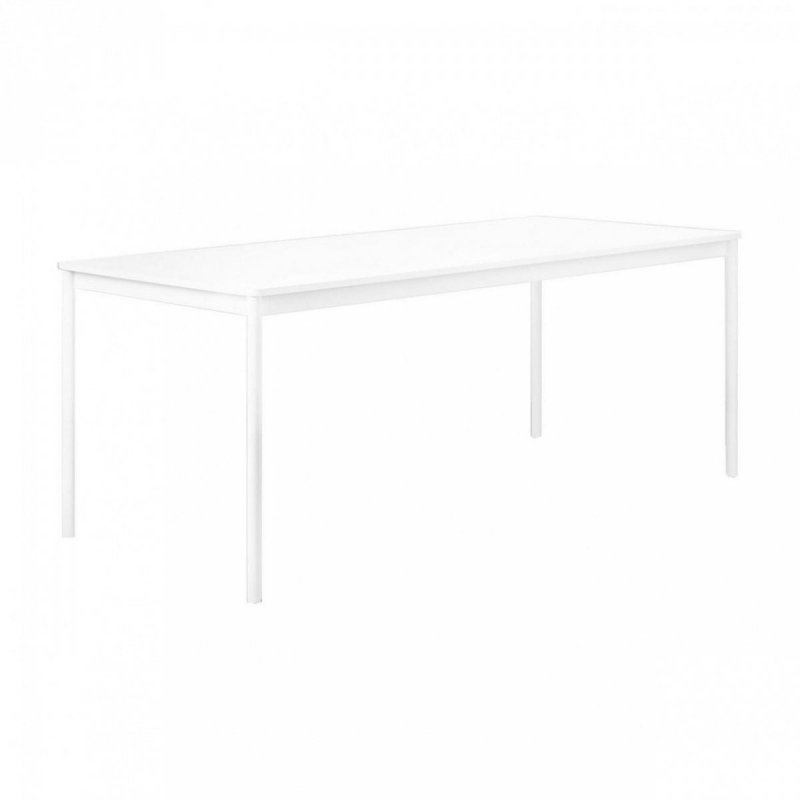 Muuto BASE Stół 190x85 cm Biały - Blat Laminat