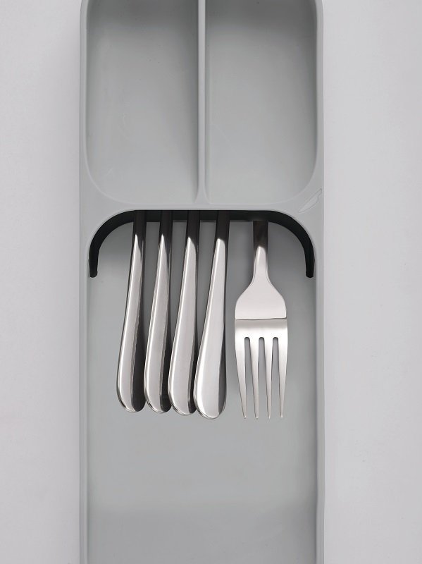 Joseph Joseph DRAWER Organizer na Sztućće - Wkład do Szuflady Szary