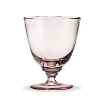 Holmegaard FLOW Kieliszek do Wody 350 ml / Różowy