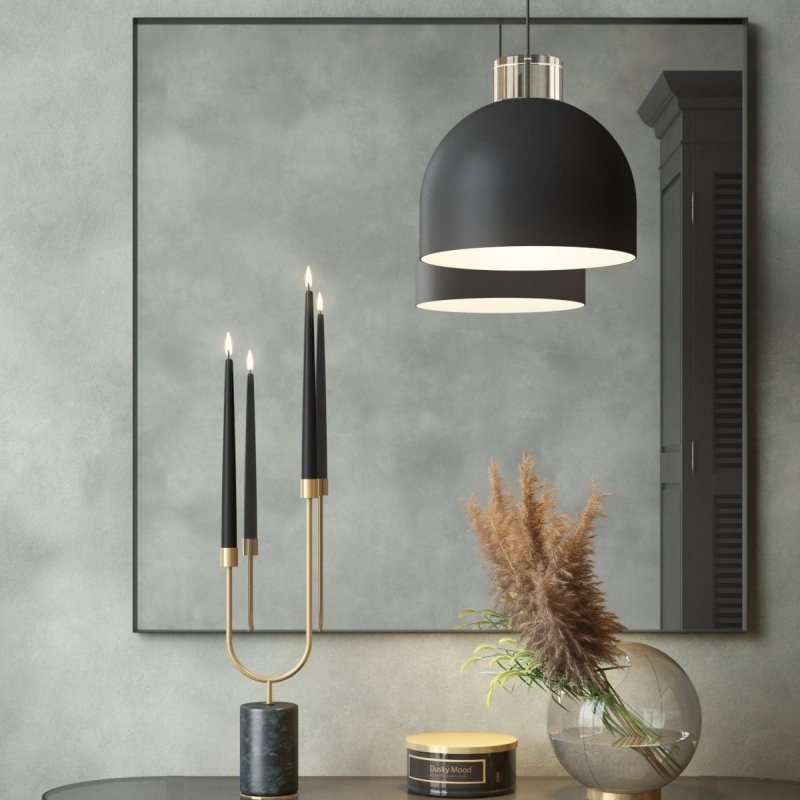 Aytm LUCEO Lampa Wisząca Okrągła 45 cm Czarna