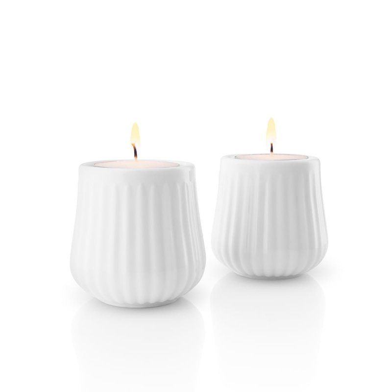 Eva Solo LEGIO NOVA Świecznik Tealight 2 Szt. Biały