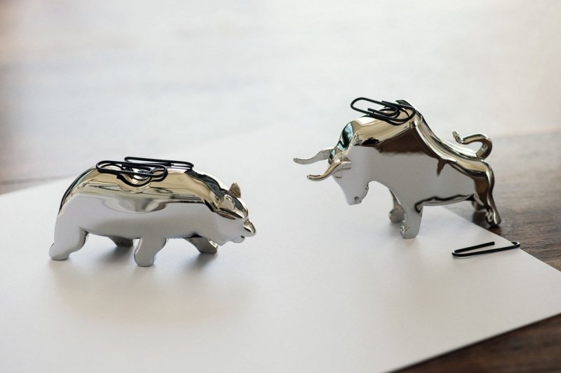 Philippi BULL &amp; BEAR Stojak Magnetyczny na Spinacze