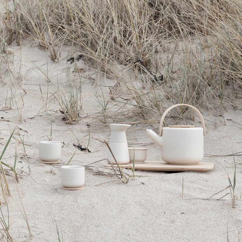 Stelton THEO Mlecznik - Dzbanuszek do Śmietanki - Beżowy - Sand
