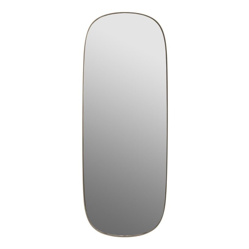Muuto FRAMED Lustro Ścienne L - Taupe / Tafla Klasyczna