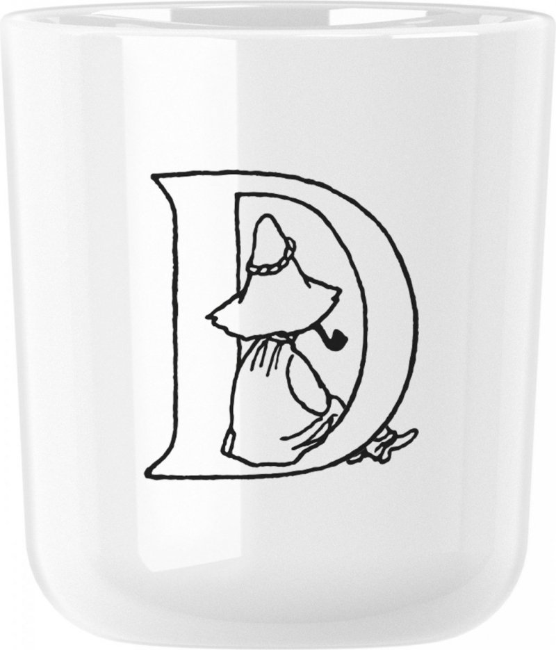 RIG-TIG by Stelton MOOMIN ABC Kubek dla Dzieci - Muminki - Litera D