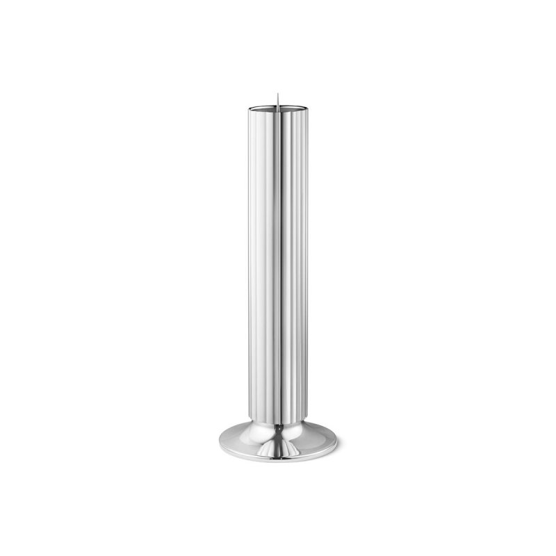 Georg Jensen BERNADOTTE Świecznik Podłogowy 40 cm Srebrny