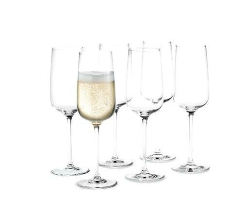 Holmegaard BOUQUET Kieliszki do Szampana 290 ml / 6 Szt.